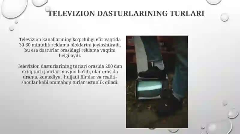 Televizion dasturlarining turlari 3
