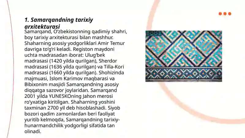 Samarqand arnamentlari 3