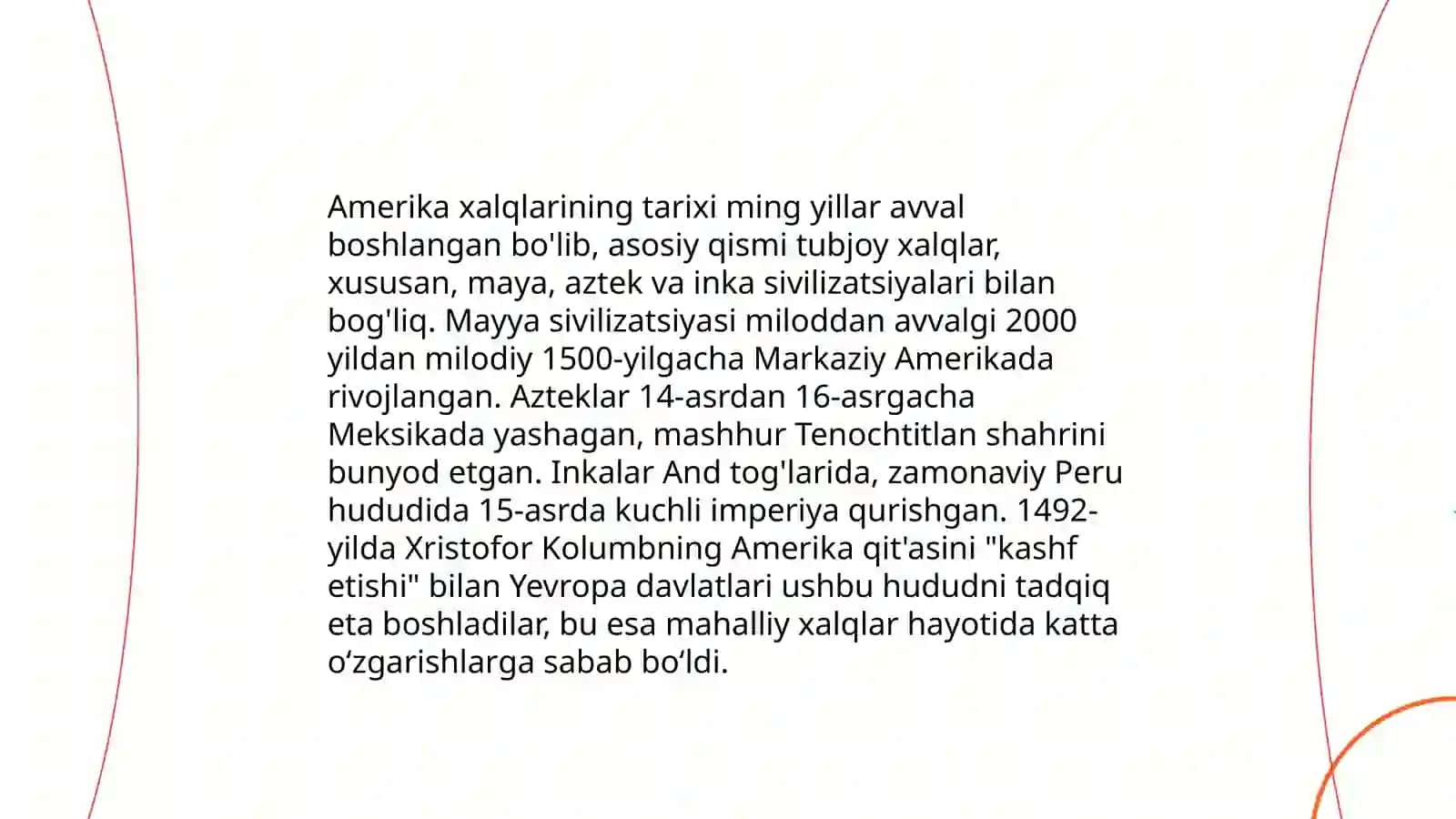 Amerika xalqlari 3