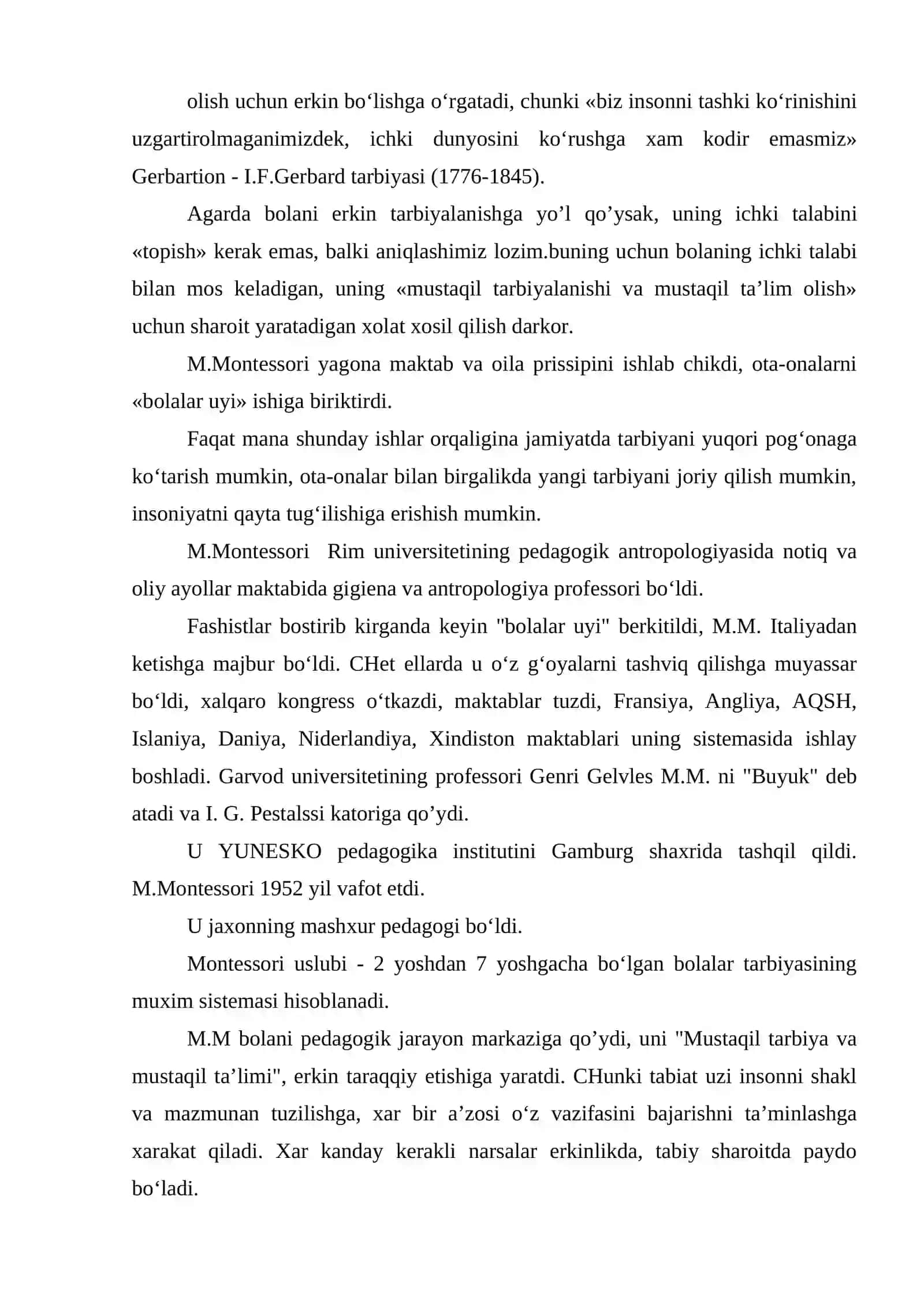 Maktabgacha ta'lim tarixi 3