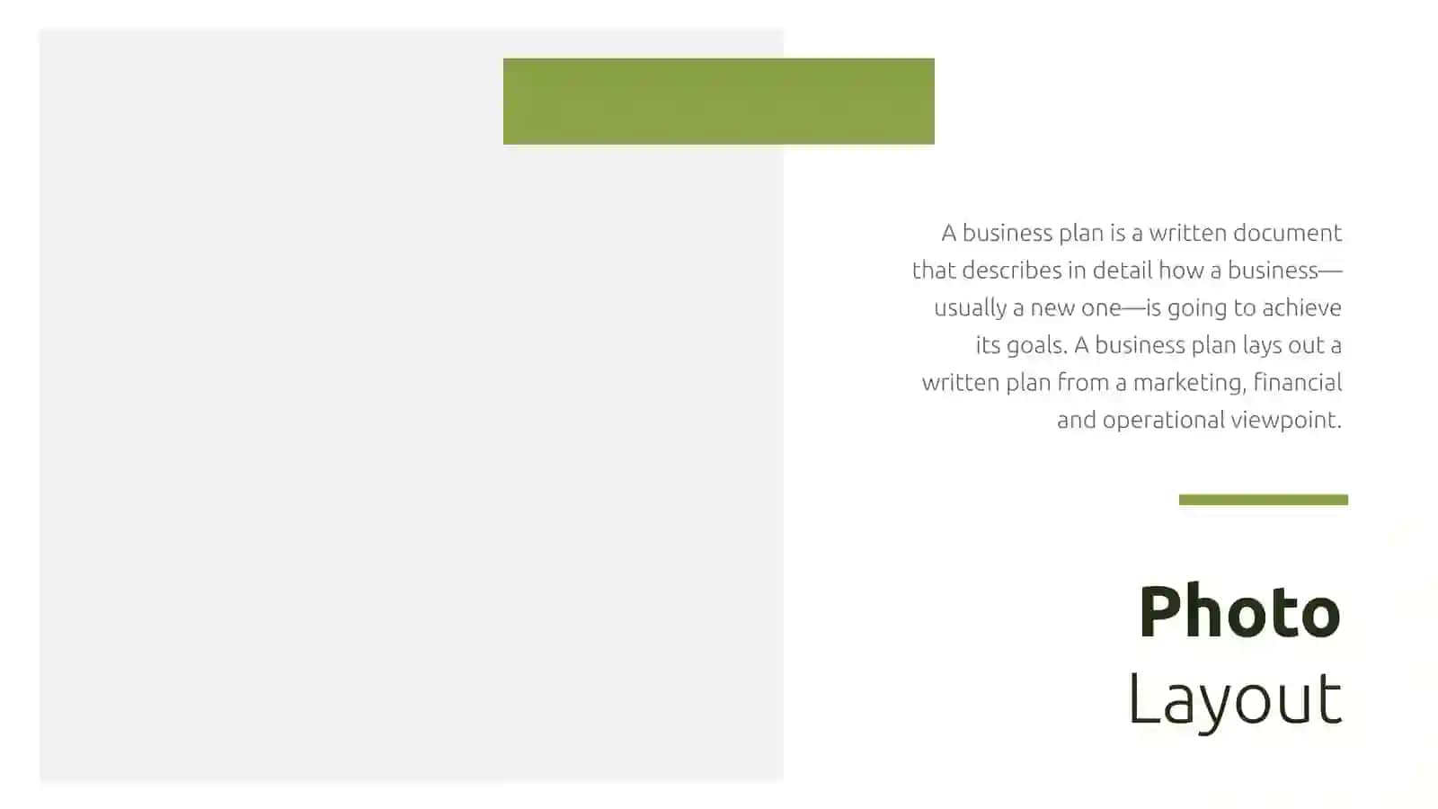 A business plan is a documented strategy 3