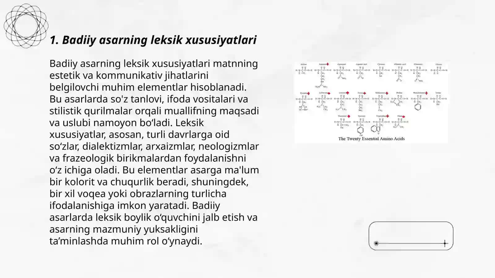 Badiiy asar tilning xususiyatlari 3