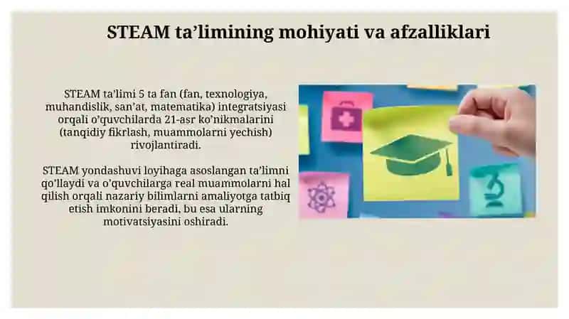 STEAM taʼlimi 3