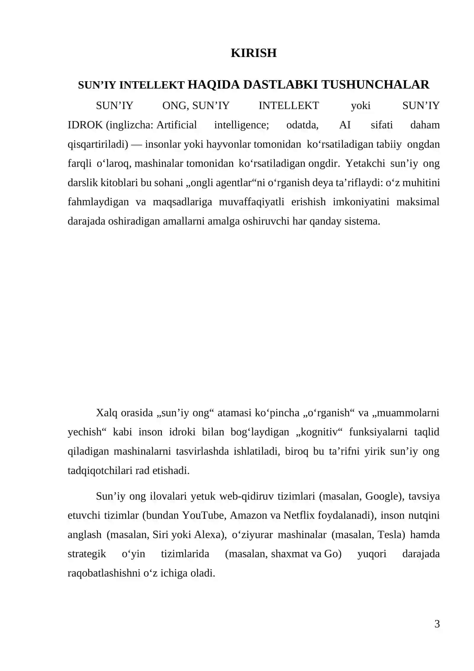 Sun’iy Intellekt Tizimlari 3
