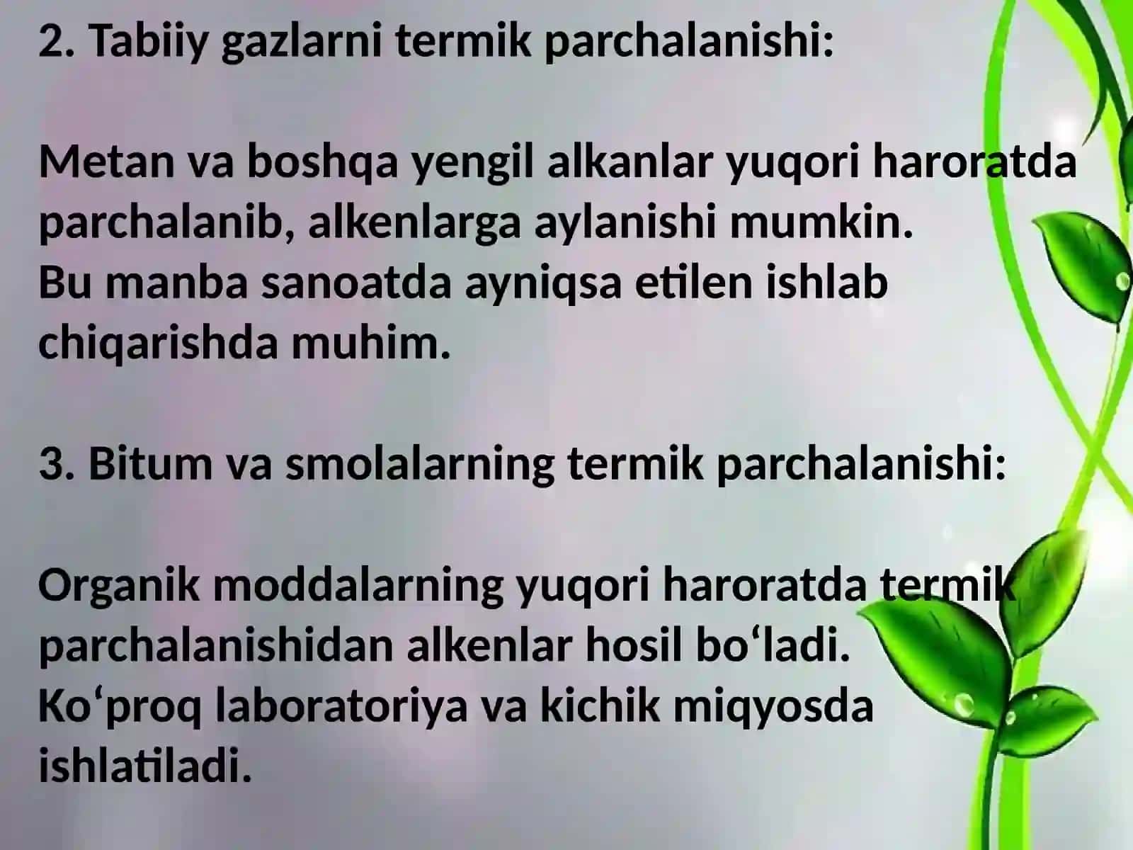 Alkenlar Nima? 3