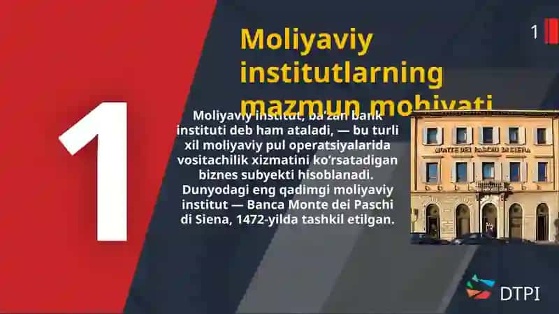 Moliyaviy institutlar 3