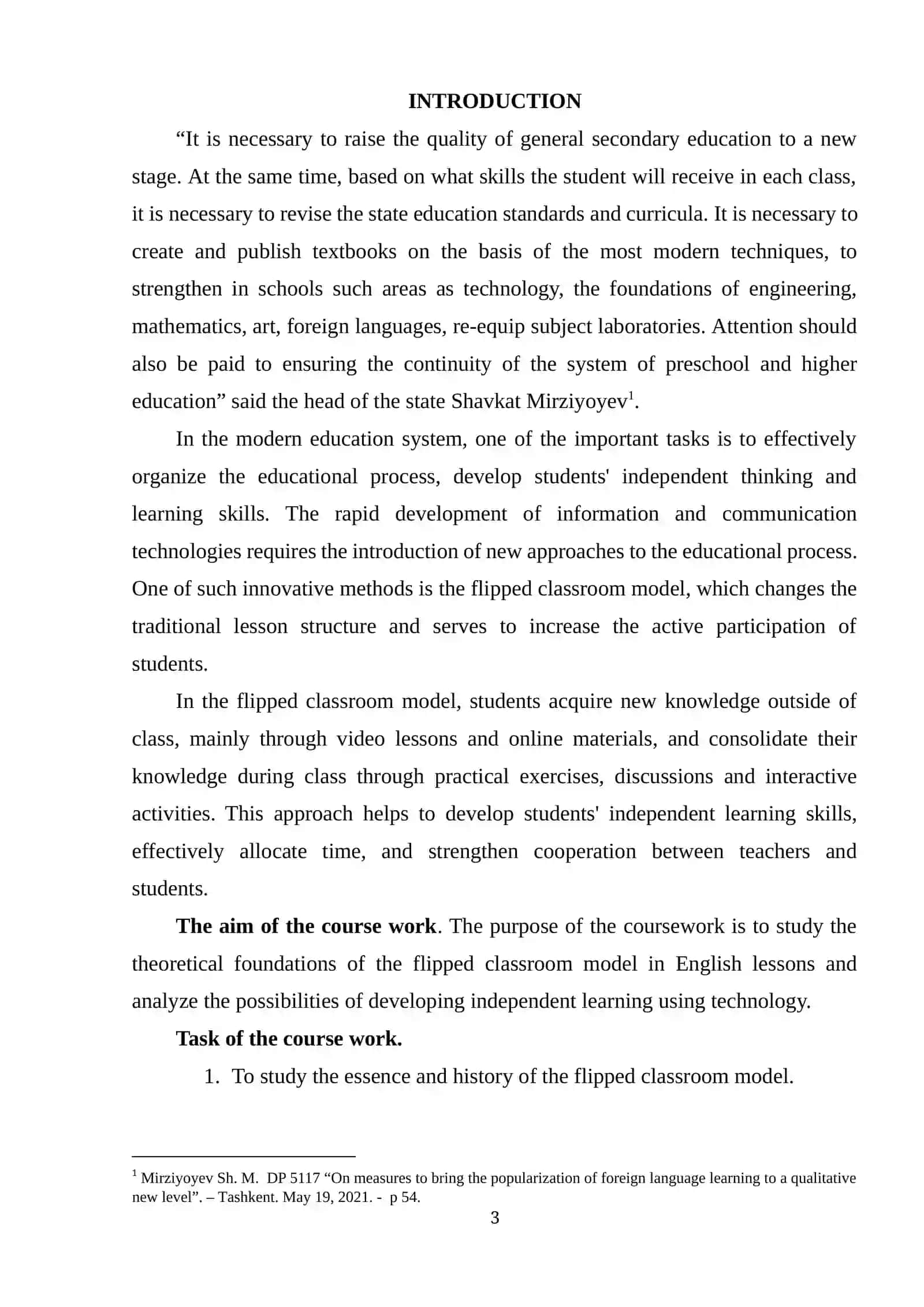 FLIPPED CLASSROOM MODEL IN ENGLISH CLASSES 3