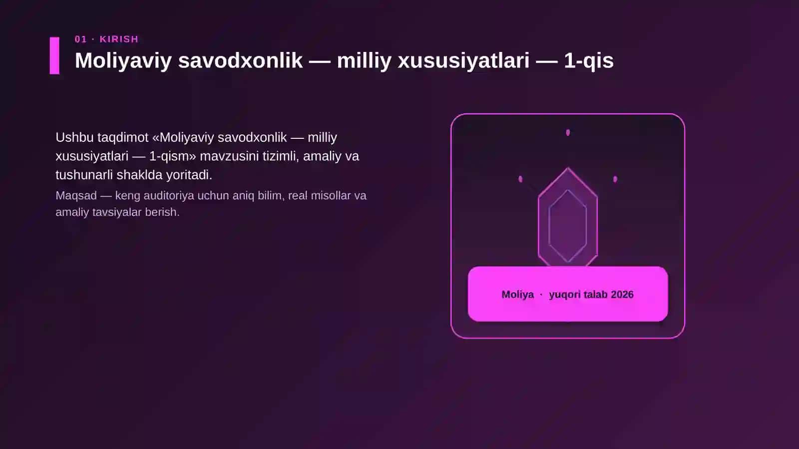 Moliyaviy savodxonlik — milliy xususiyatlari — 1-qism 3