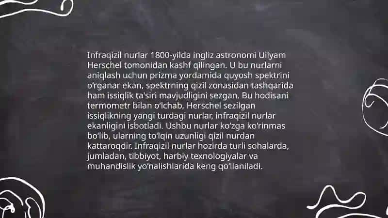 Infraqizil nurlar 3