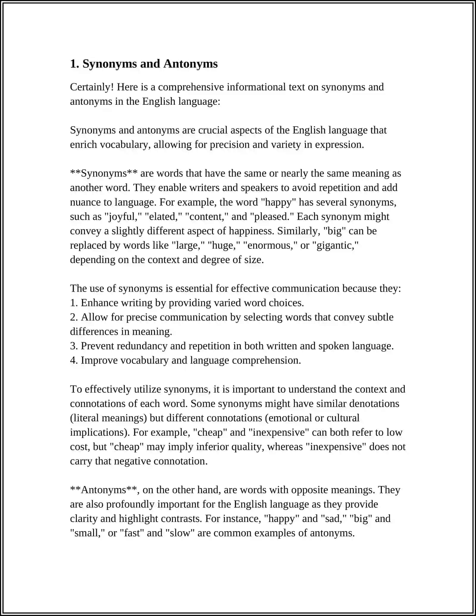 LEXICAL RESOURCE THROUGH EFFECTIVE WORD 3