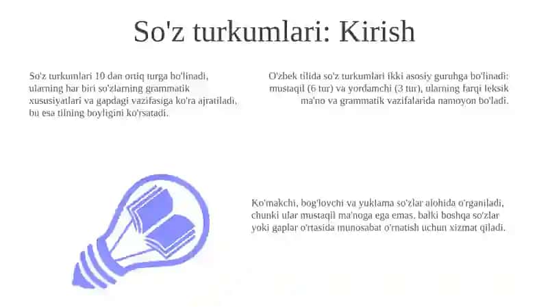 So'z turkumlari 3
