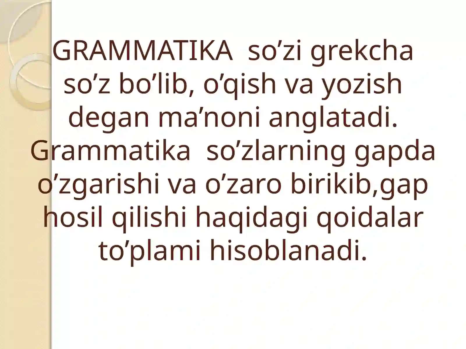 So’zning leksik va grammatik ma’nosi 3