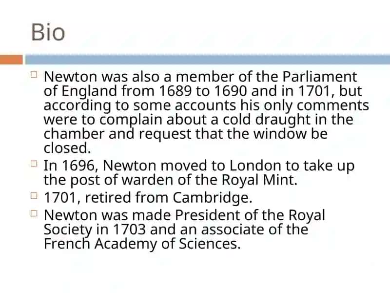 Isaac Newton (1642-1727) 3