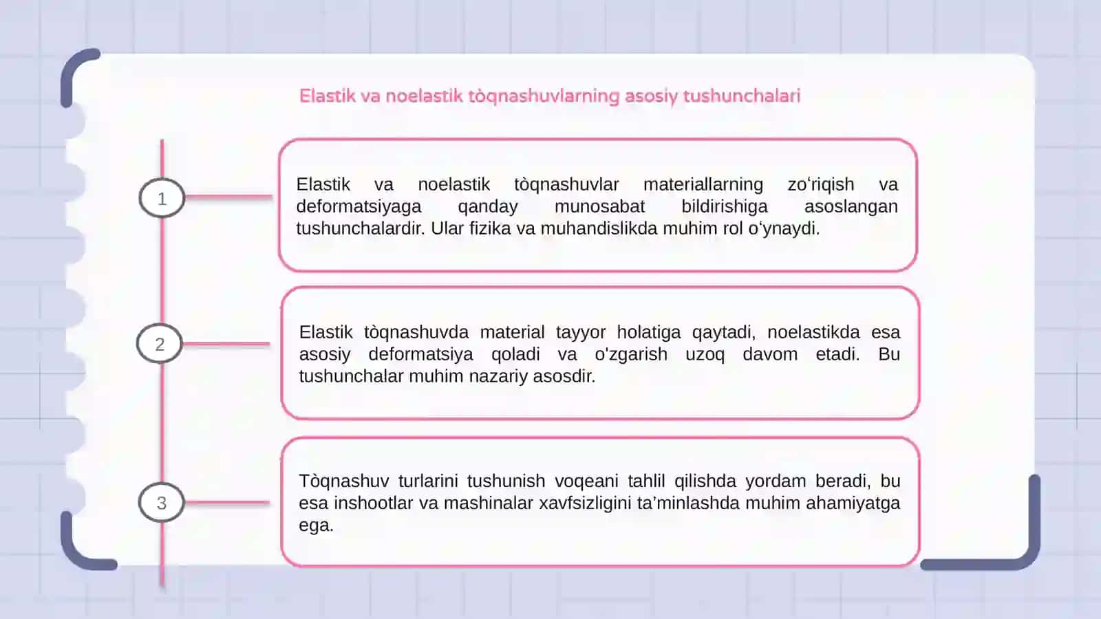 Elastik va noelastik tòqnashuvlar 3