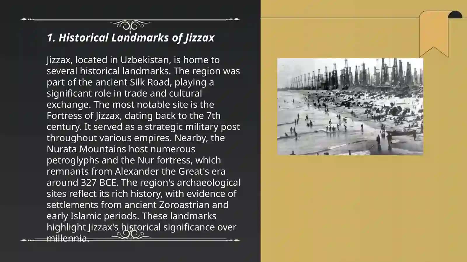 Historical Landmarks of Jizzax 3
