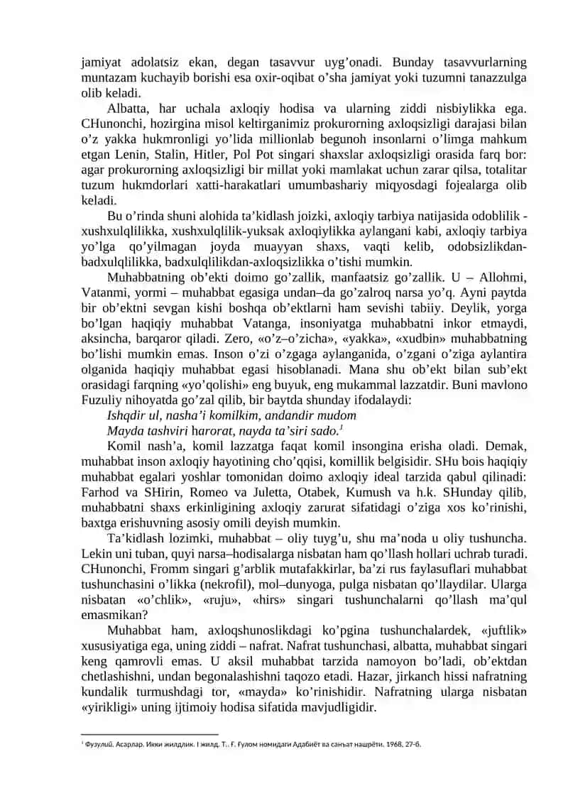 Axloq falsafasi (Etika) 3