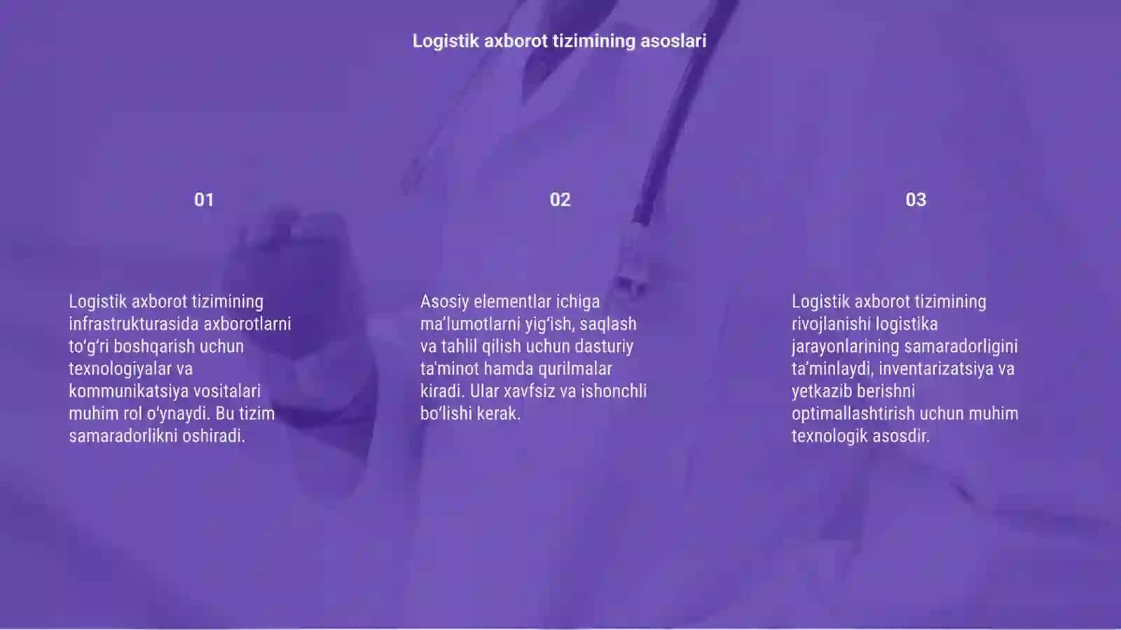 Logistik axborot tizimining infrastrukturasi 3