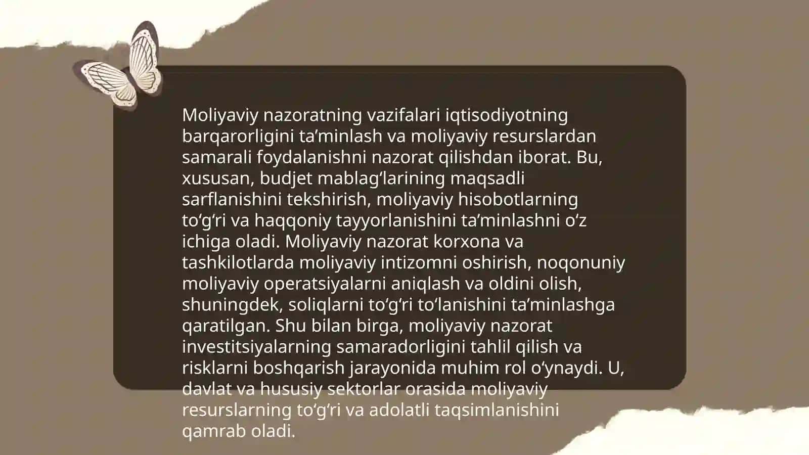 Moliyaviy nazorat 3