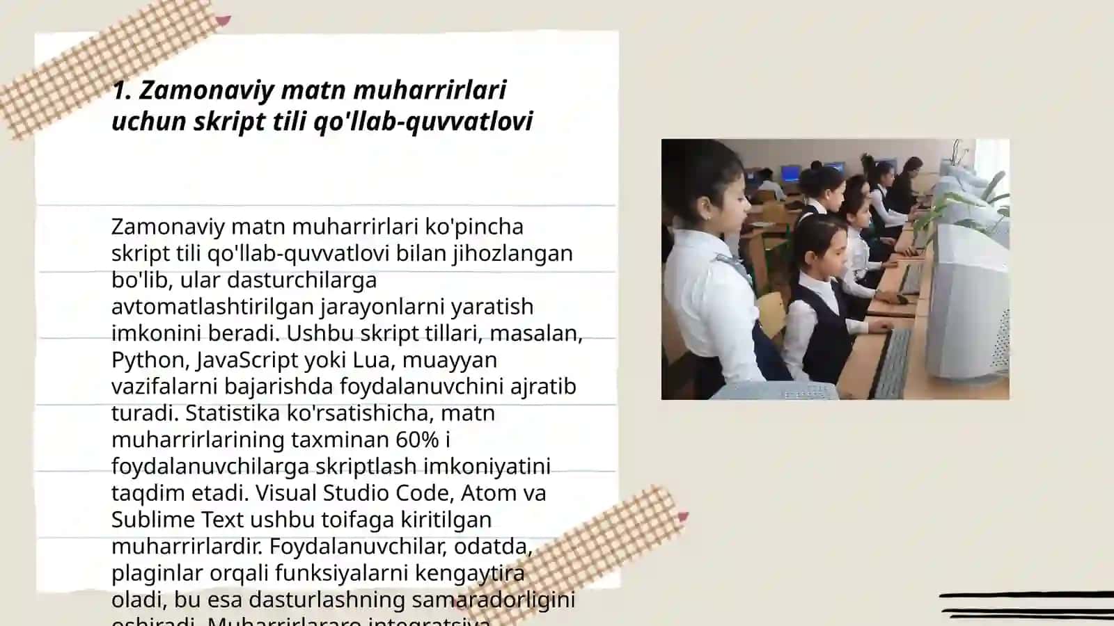 Zamonaviy matin muharirlari 3