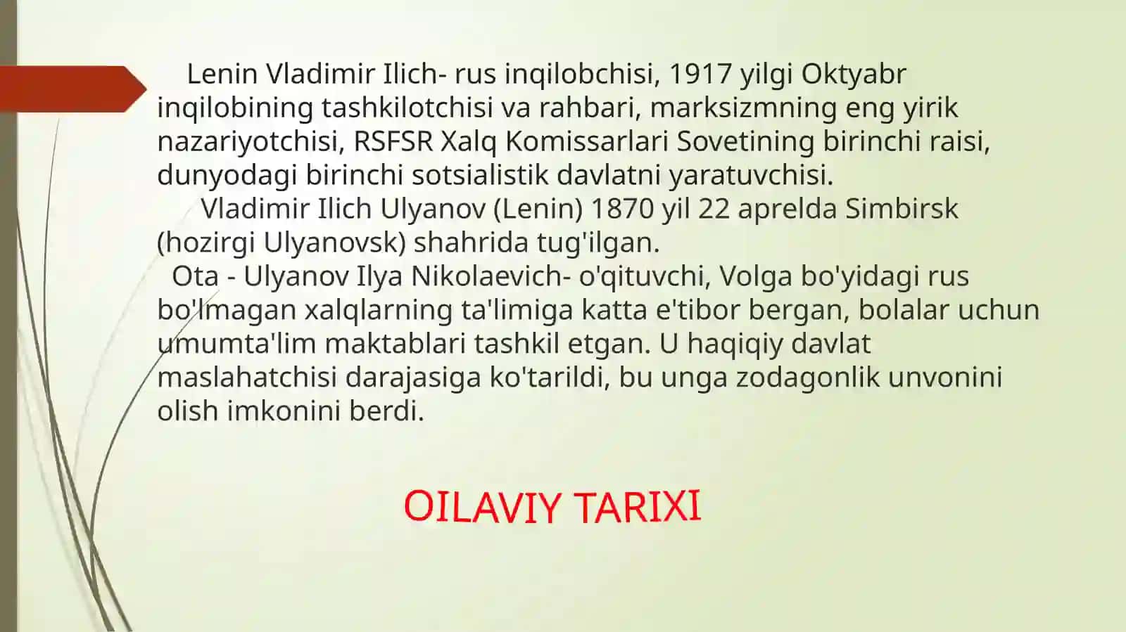 VLADIMIR ILICH LENIN 3