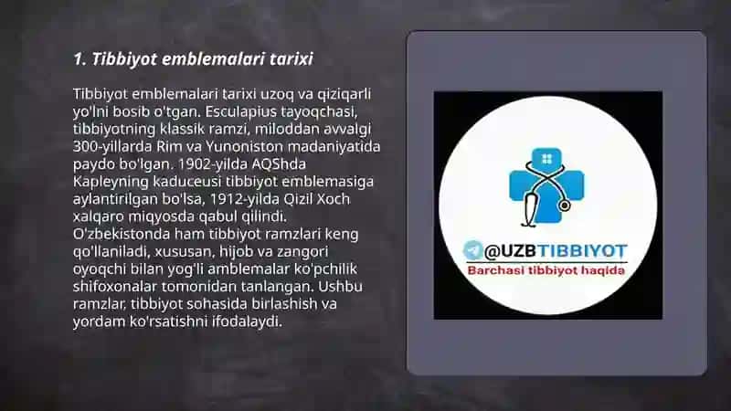 Tibbiyot emblemalari 3
