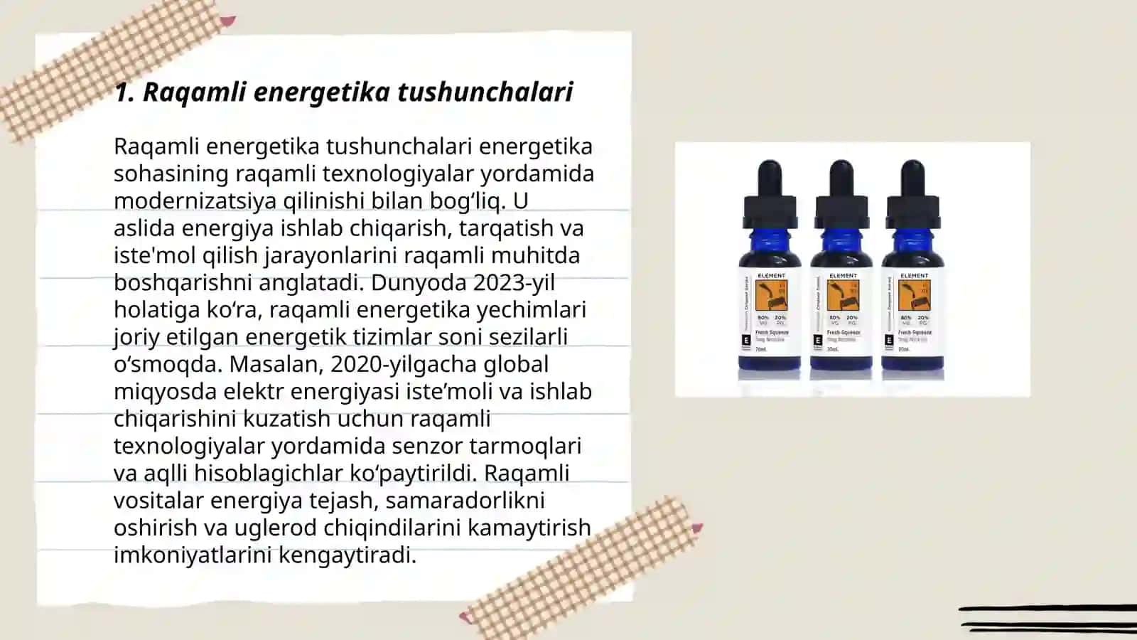 Raqamli energetikadagi funksional elementlar 3