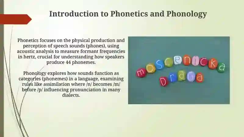 Classification of Consonants and Vowels 3