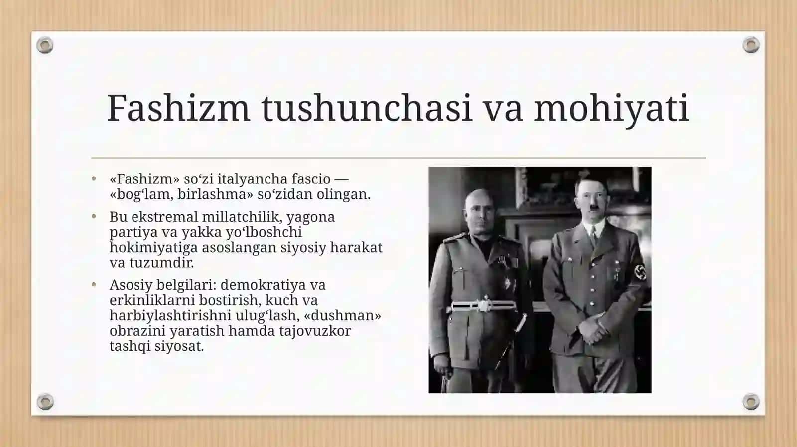 Fashizm va Yevropada xalqaro munosabatlar 3
