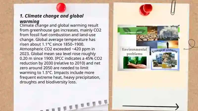 Environmental problems 3