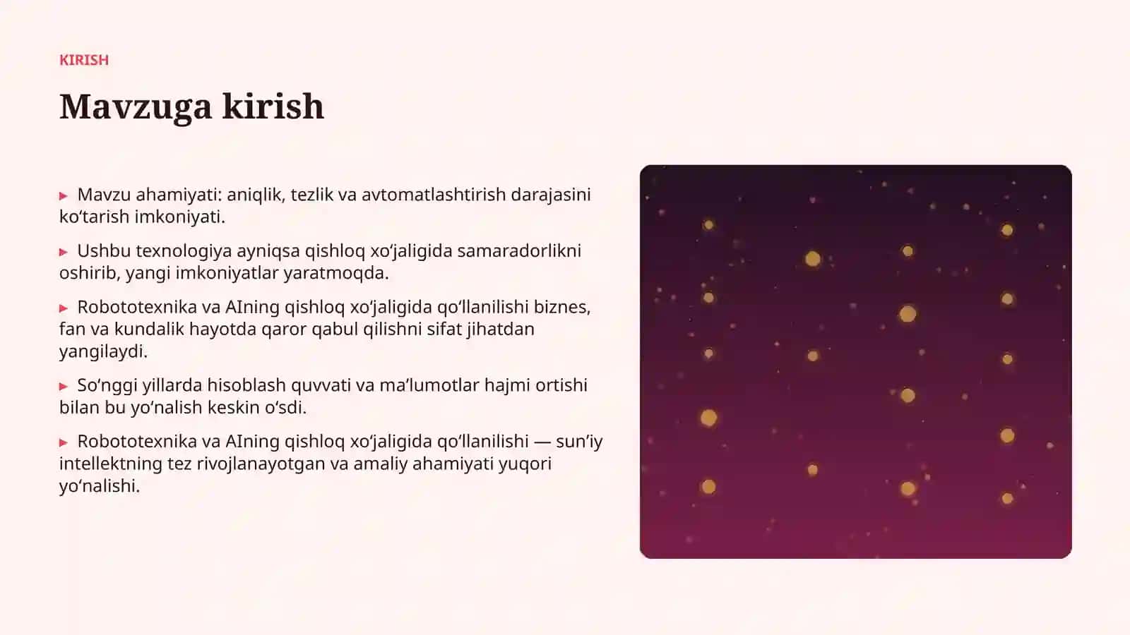 SUNʼIY INTELLEKT • PROFESSIONAL TAQDIMOT 3