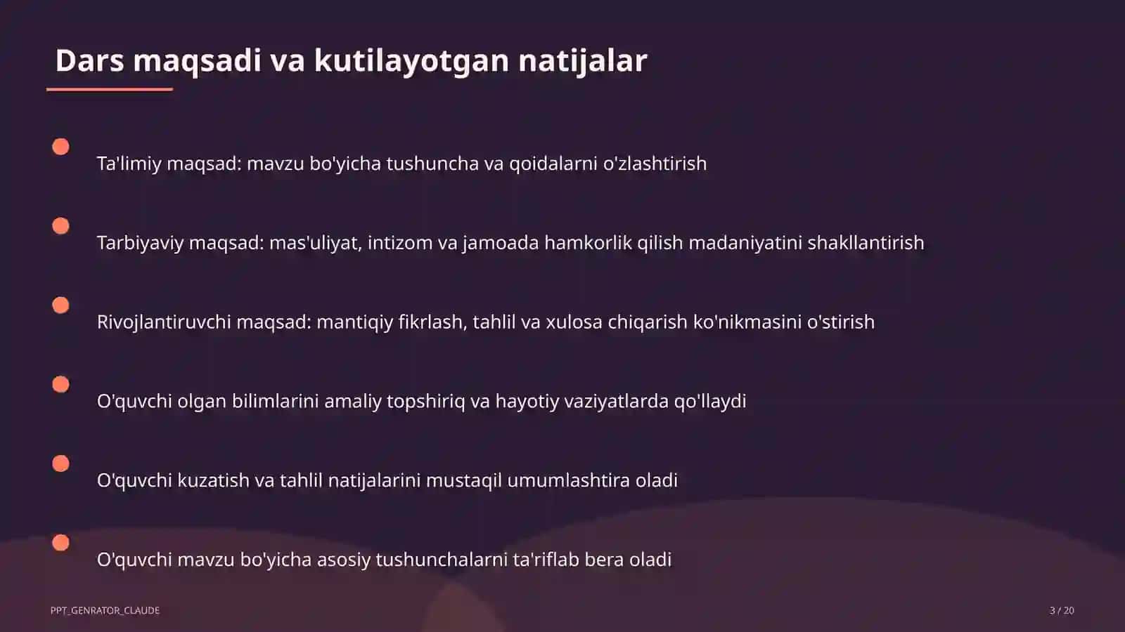 Yulduzli tunlar (11-sinf) 3
