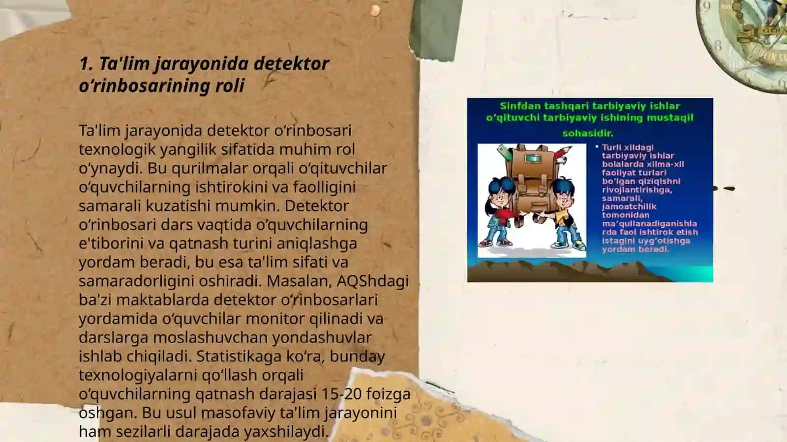 Detektor oʻrinbosarining ish metodlari 3