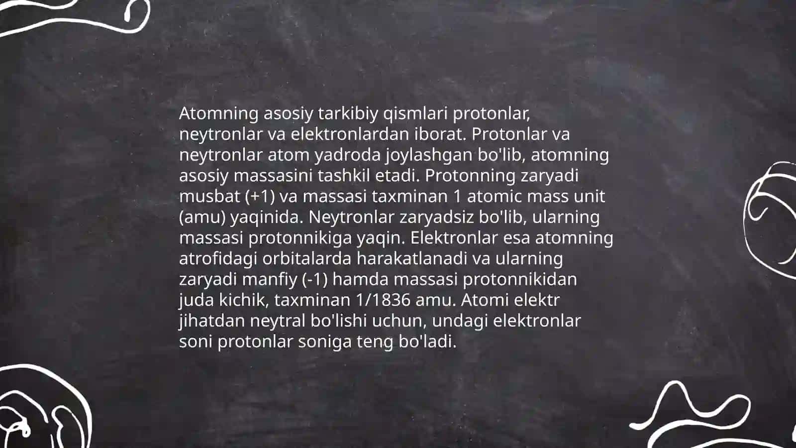 Atom tuzilish va davriy qonun 3