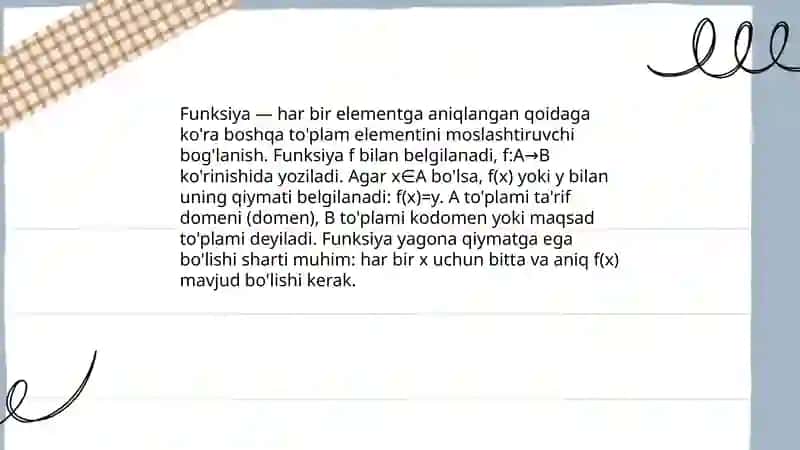 Funksiya 3