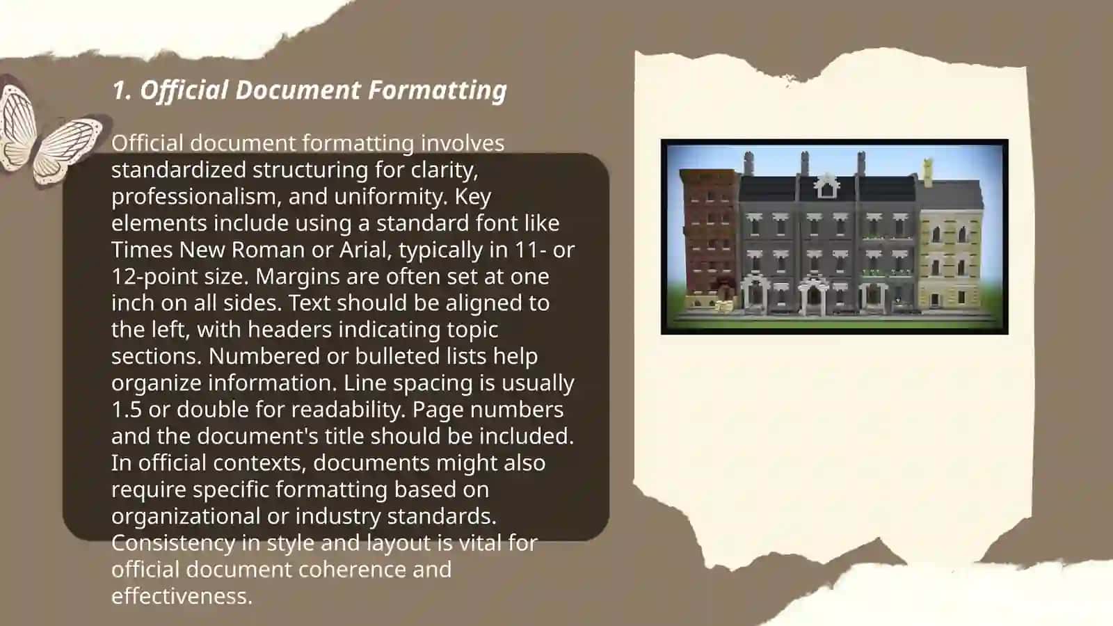Official Document Formatting 3