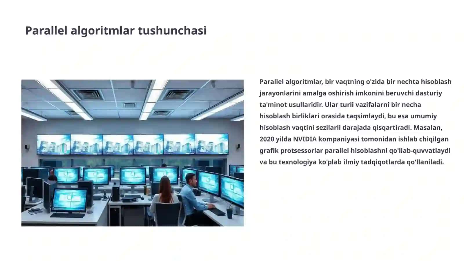 Parallel algoritmlar 3