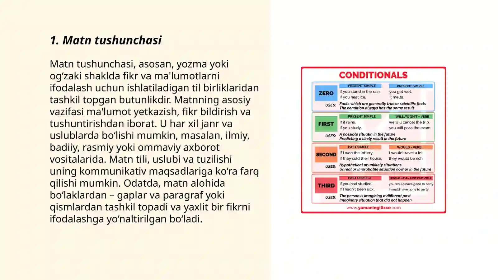 Matn va uning turlari 3
