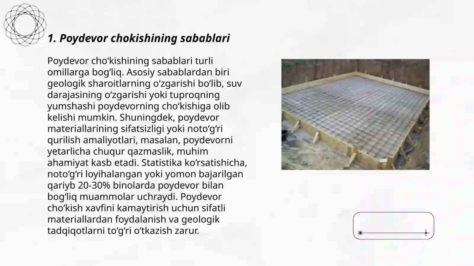 Poydevor chokishlari 3