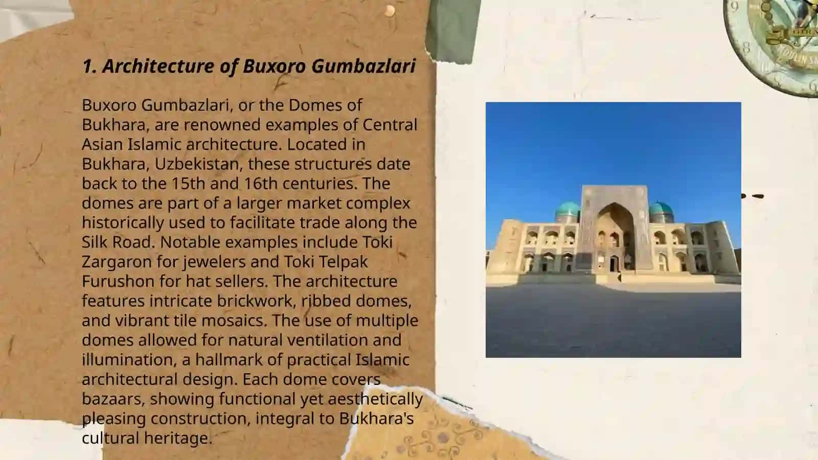 Buxoro Gumbazlari 3