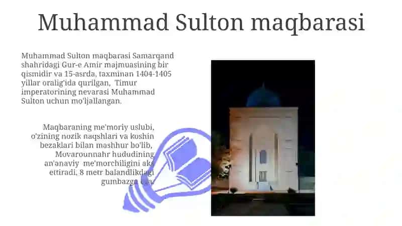 Muhammad Sulton maqbarasi 3