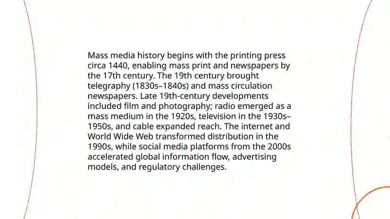 Mass media 3