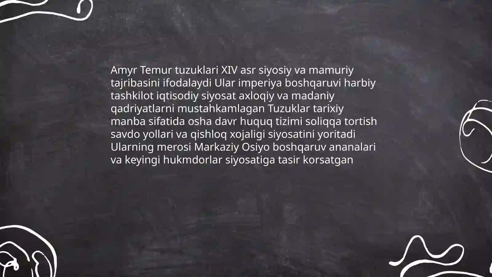 Amyr Temur Tuzuklari 3