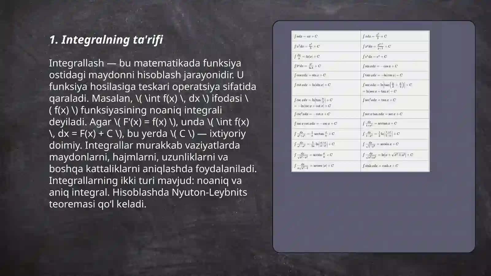 Integral 3