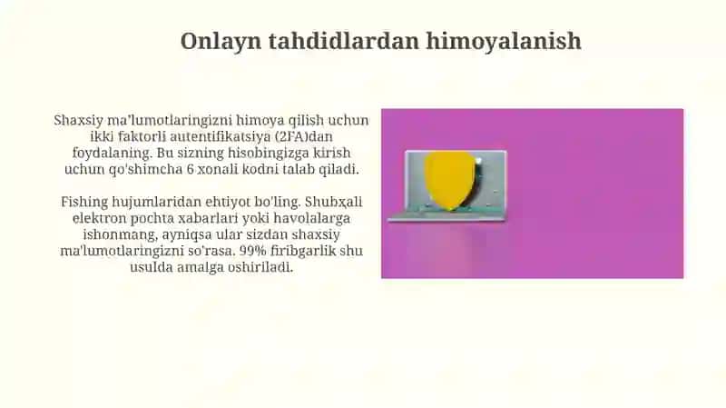 Internetdagi tahdidlardan himoyalanish 3