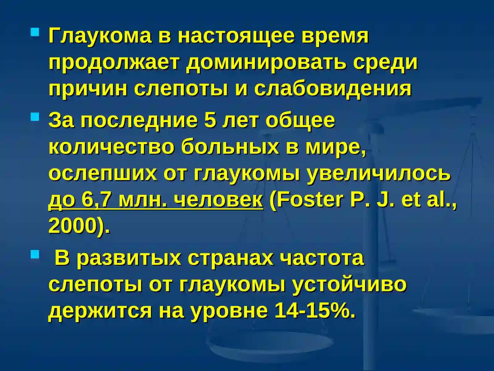Глаукома в настоящее время 3