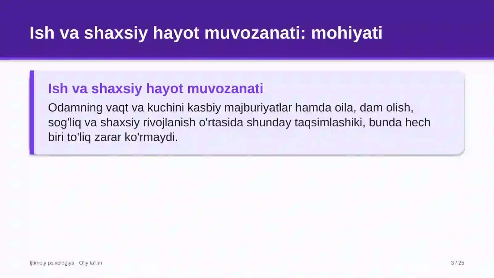 Xususiy bog'chalarda ish va shaxsiy hayot muvozanati 3
