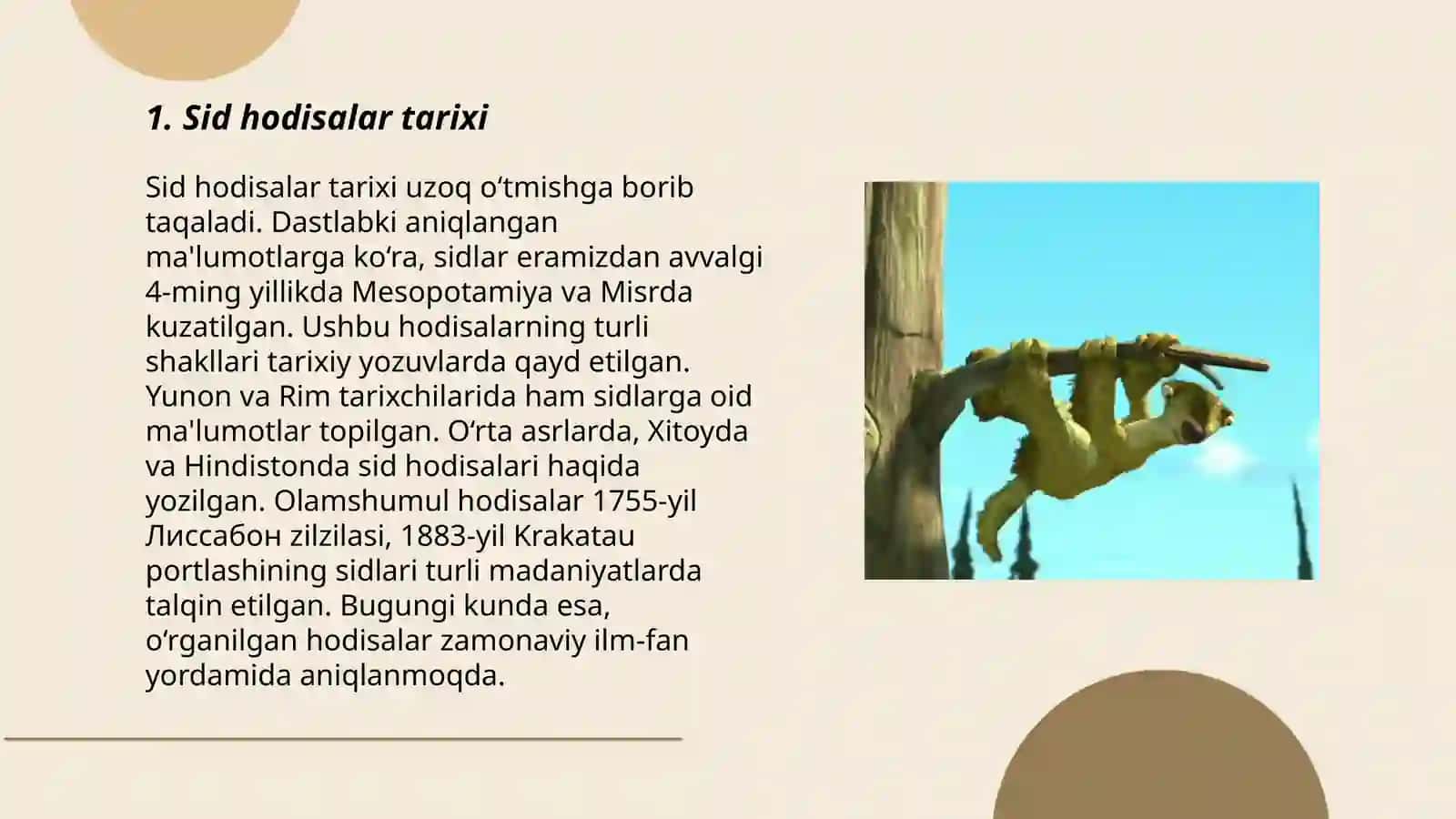 Sid hodisalar 3