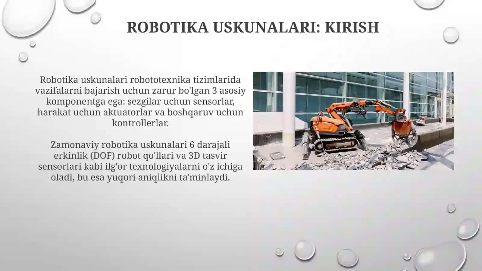 Robototexnika uskunalari 3