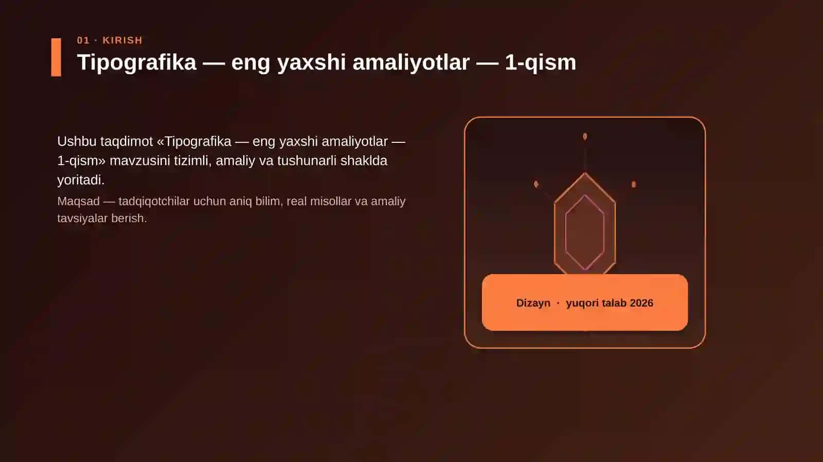Tipografika — eng yaxshi amaliyotlar — 1-qism 3