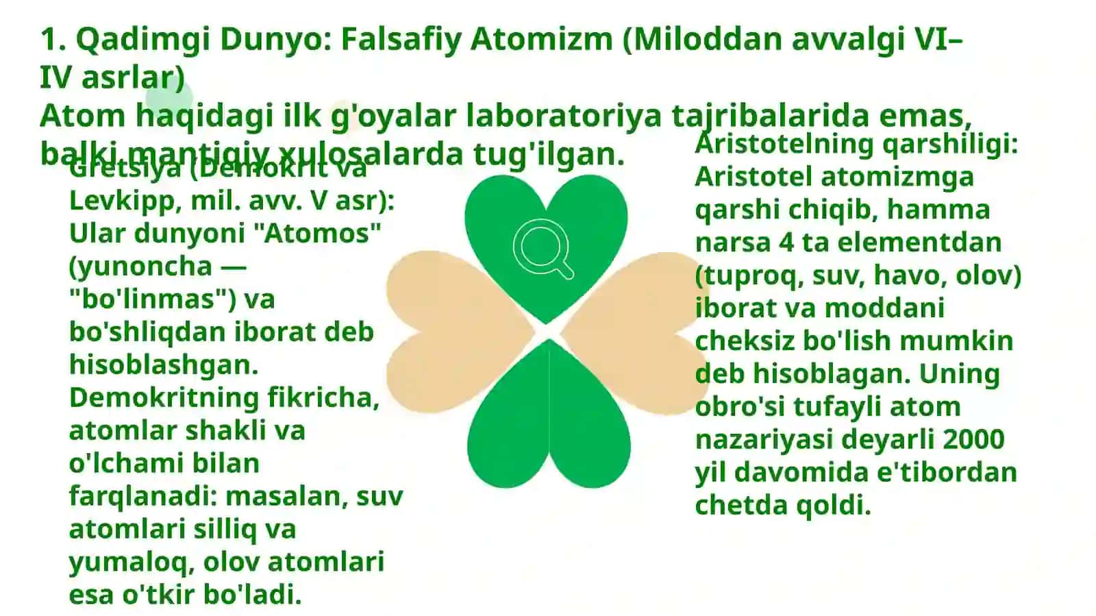 Atom tuzilish nazariyalari. Atom modellari 3